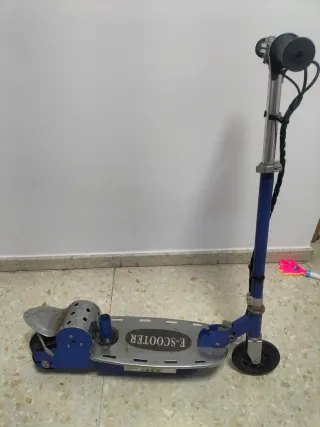 Patinete Eléctrico E-SCOOTER Azul