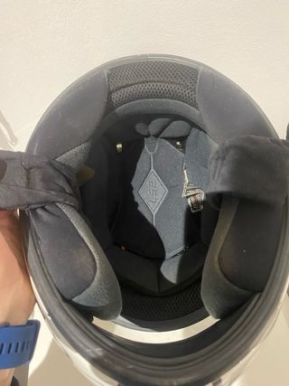 Casco Moto LS2 Blanco Flores