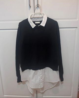 Precioso jersey nuevo con camisa incluida