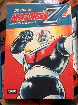 Colección completa Mazinger libros (catalán).