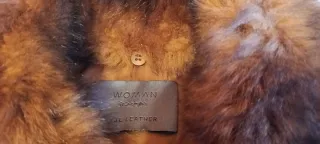 Chaqueta Piel Mujer Marrón Cocodrilo