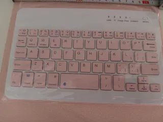 Funda Teclado Samsung A7 Rosa compatible