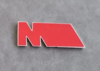 Bmw 73X27mm Logo Emblema M-Power de Maletero