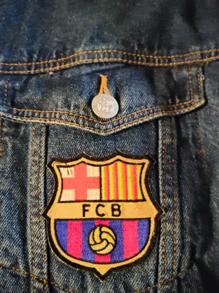 Chaqueta Vaquera FC Barcelona Vintage