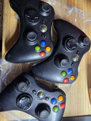 Mandos Xbox 360 Microsoft (3 unidades)