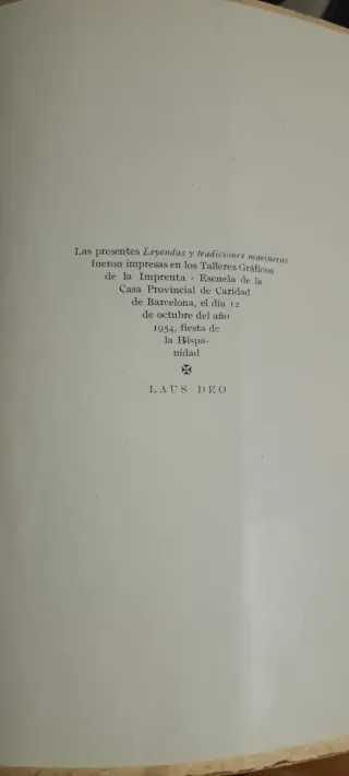 Libro Premios San Jorge 1954 Periodismo