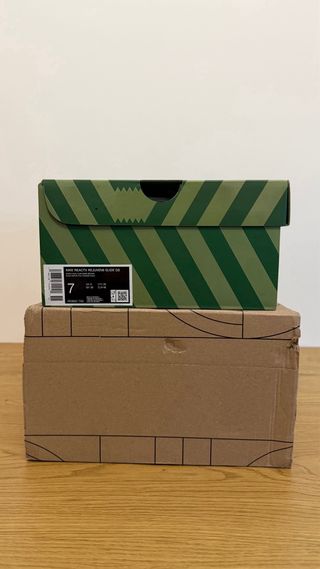 Nike ReactX Rejuven8 Slide .SWOOSH Touch Grass