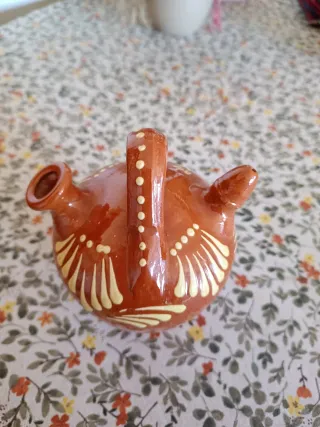 Botijo de barro recuerdo Almonaster