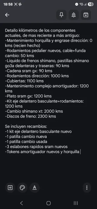 Orbea Occam AM M10 2018 Carbono