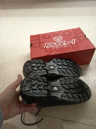 Zapatos de seguridad negros