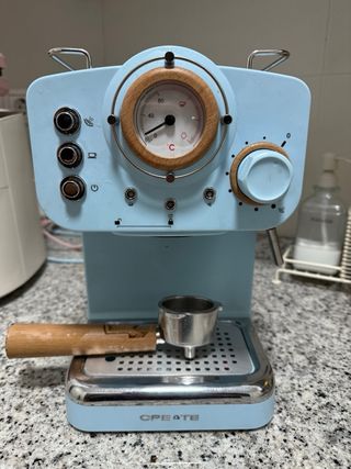 Cafetera Retro CREATE Azul