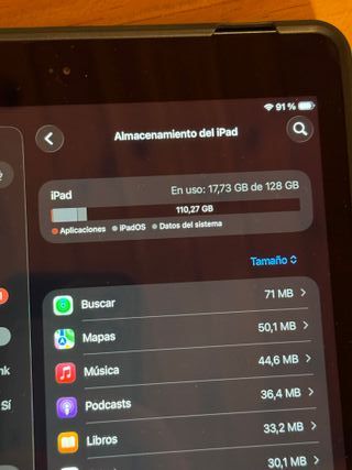 iPad 8 128 GB Gris espacial