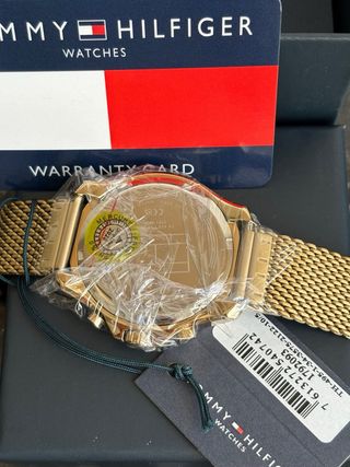 Reloj Tommy Hilfiger Dorado y Verde