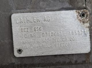 Mercedes 111695 caja cambios d712611 atego 4-cil.