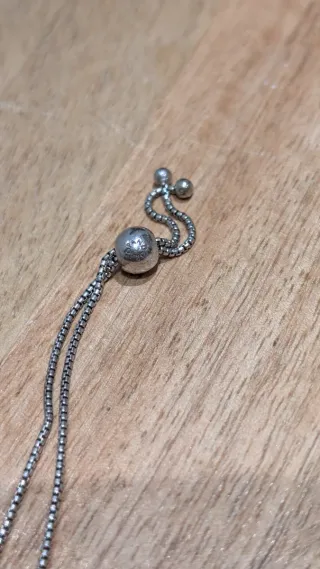 Pulsera Pandora Rosa y Plateada