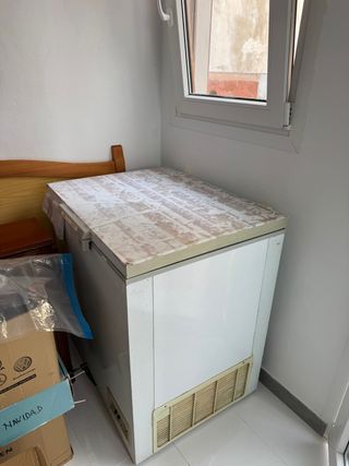 Congelador horizontal blanco