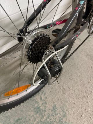 Bicicleta Niña Trek Negra y Rosa