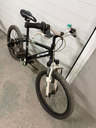 Bicicleta Niña Trek Negra y Rosa