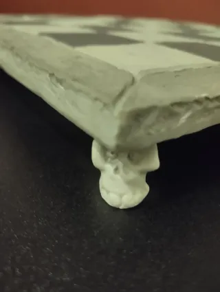 Ajedrez temático calaveras y fantasmas