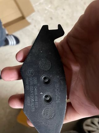 Pastillas y discos Bosch Golf Jetta mk2