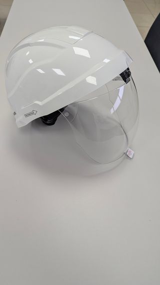 Casco electricista E-SHARK Blanco
