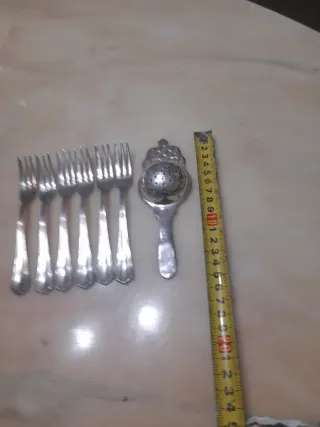 Set 7 forchette da torta più colauovo