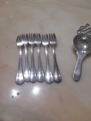 Set 7 forchette da torta più colauovo