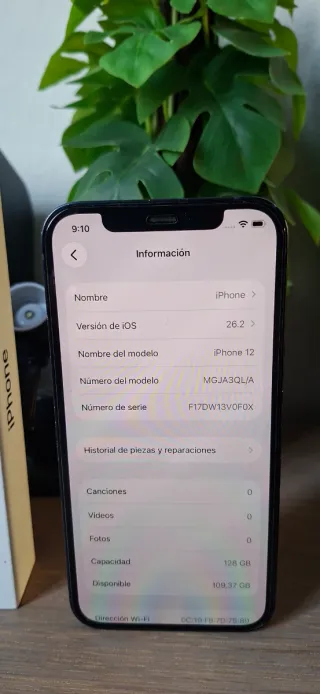 iPhone 12 128GB Negro