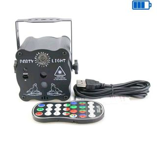 Luces LED DJ R&G Láser 60 Patrones
