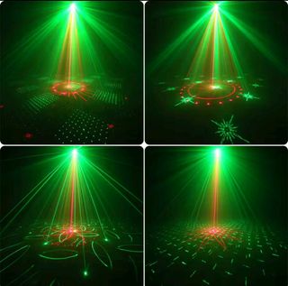 Luces LED DJ R&G Láser 60 Patrones