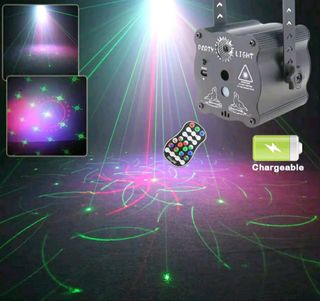 Luces LED DJ R&G Láser 60 Patrones