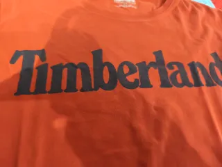 Camiseta Timberland Roja Chico