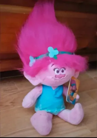 Peluche Poppy Trolls, la original! (NUEVA)