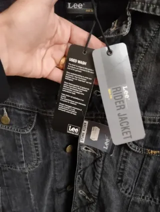 Chaqueta vaquera LEE Storm Rider negra