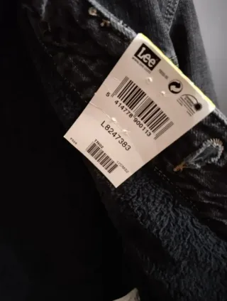 Chaqueta vaquera LEE Storm Rider negra