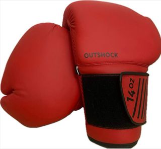 Guantes de Boxeo Outshock 14 oz Rojos