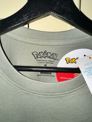 Camiseta Pokémon Talla M