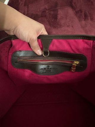 Bolso Louis Vuitton Marrón Damier