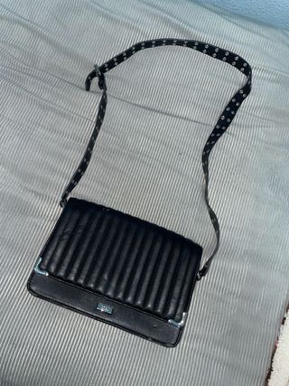 Bolso Morgan negro acolchado