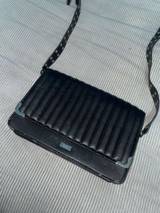 Bolso Morgan negro acolchado