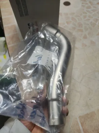 Tubo conexión escape LeoVince Triumph