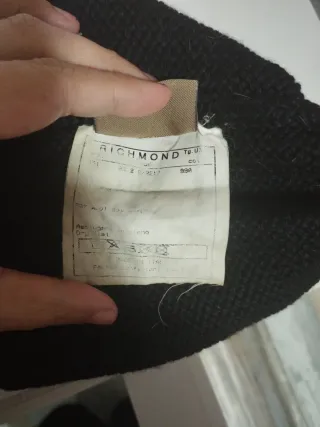 Richmond Cuffia Nera Multicolore