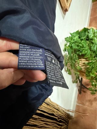 Chaleco plumas Tommy Hilfiger azul