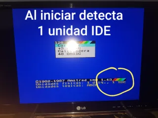 Adaptador IDE 8 bits ZX Spectrum +2A