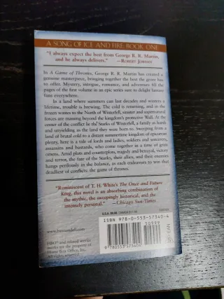 George R. R. Martin – A Game of Thrones book 1