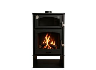 Estufa de leña nueva 10Kw Aston AST1011