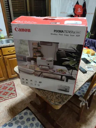 Impressora Canon PIXMA TS7451a Nova