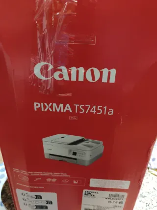 Impressora Canon PIXMA TS7451a Nova