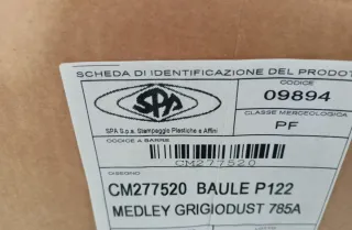 Bauletto Piaggio Medley Grigio Dust Nuovo