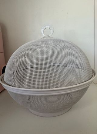 Frutero Metálico Moderno Blanco